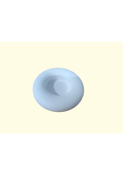 El Yapımı Minimal Tealight Mumluktaş Tozu Dekoratif Mumluk Modern Ev Dekoru Beyaz