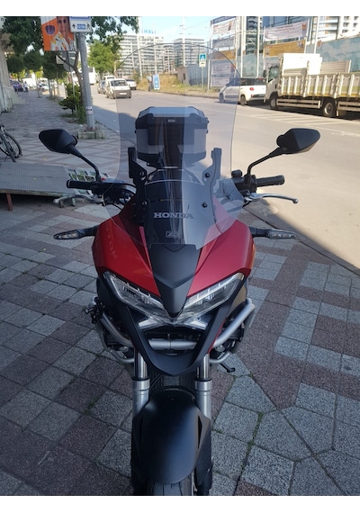 2017-20 Honda Vfr800 Uzun Ön Cam Zeus Açık Füme 56 CM 4 MM