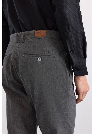Süvari Siyah Regular Casual Pantolon Spn2016600002-s09