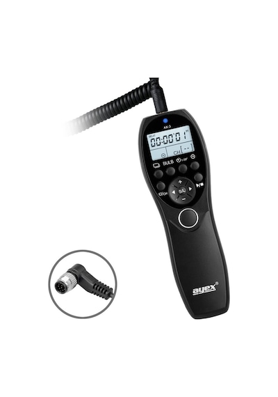 Ayex AX-3 DC0 Nikon İçin Dijital Zaman Ayarlı Kablolu Kumanda