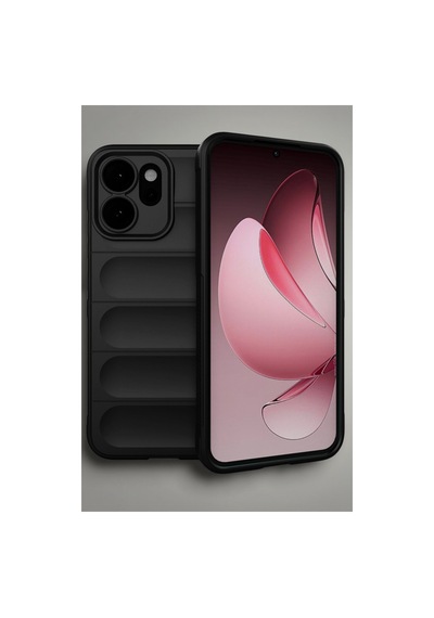Oppo Reno 14 Uyumlu Optimum Silikon - Siyah