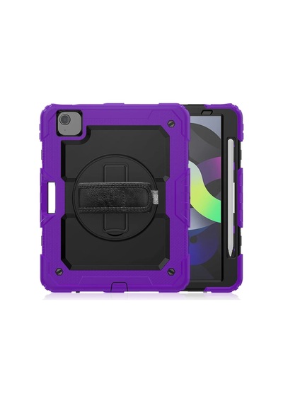 Çanta, Kılıf, Askı Apple  İpad Uyumlu Pro 11 2020 Kılıf Pars Tablet Kapak - Mor Diğer