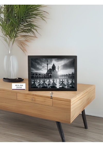 Tablo Pazarı Led Işıklı Tablo - Mevlana