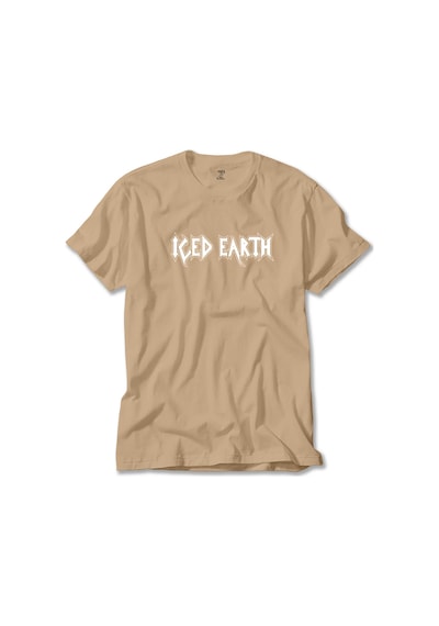 Iced Earth Logo Füme Tişört