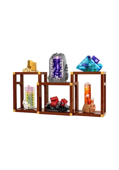 LEGO® Ideas Mineral Koleksiyonu 21362 - Taş Koleksiyoncusu Yetişkinler için Yaratıcı Model Yapım Seti (880 Parça)