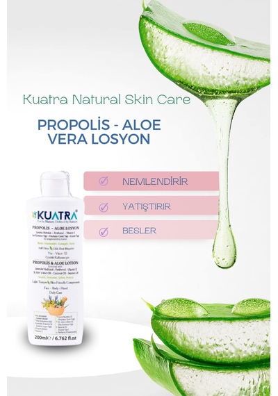 Kuatra Propolis Aloe Vera Losyon 200 ML