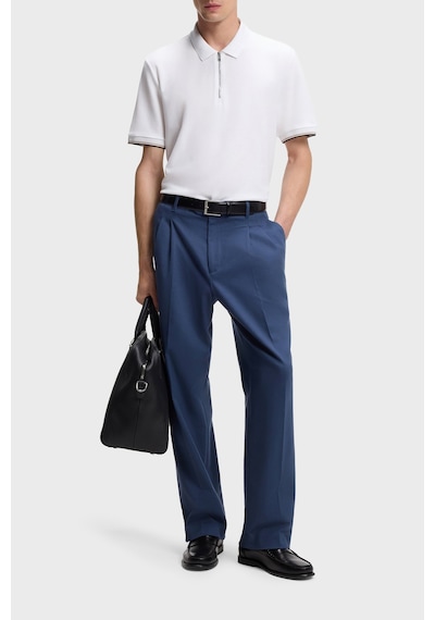 Boss Erkek Polo 50555108 100 Beyaz Beyaz