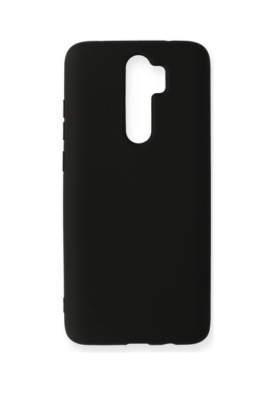 Newface - 350 - Xiaomi Redmi Note 8 Pro Kılıf Nano İçi Kadife Silikon - Matxzngz - - Siyah Sıyah
