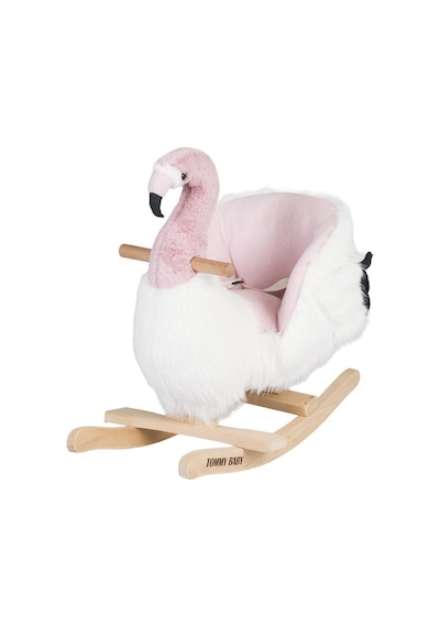 Tommybaby Sallanan Oyuncak At, Sallanan Ahşap Flamingo Sallanan Flamingo