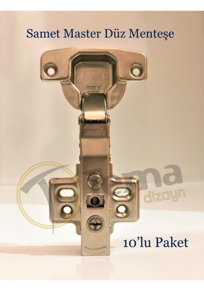 E-Tema Samet Master Menteşe Frensiz 10'Lu Paket