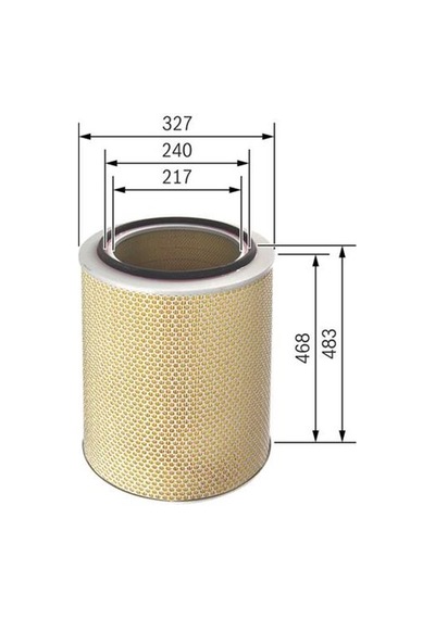 BOSCH F026400030 HAVA FİLTRESİ