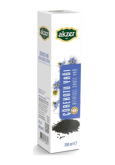 Akzer Çörekotu Yağı 250 ML