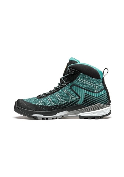 Asolo Falcon Black/aqua Green Gore Tex Kadın Outdoor Bot Mavi