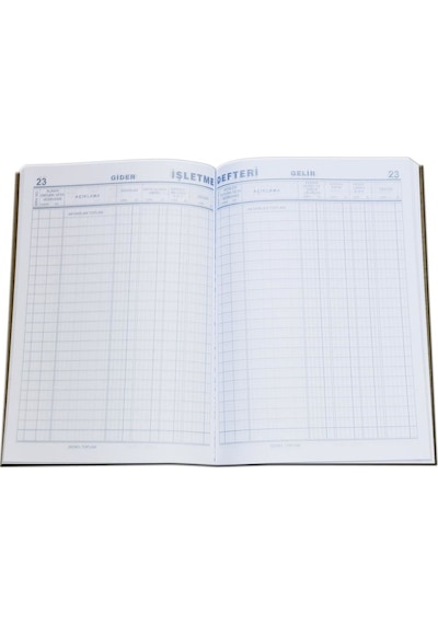 Işletme Defteri 48 Yaprak - 20X28 Cm Kromo