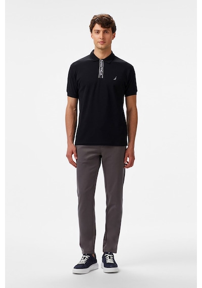 Erkek Classic Fit Polo - Siyah Siyah