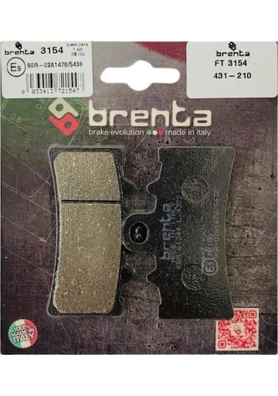 Ktm Rc 250 Ön Fren Balata Brenta Made İn İtaly