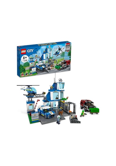 Lego City Polis Merkezi 60316 Yapım Seti 668 Parça