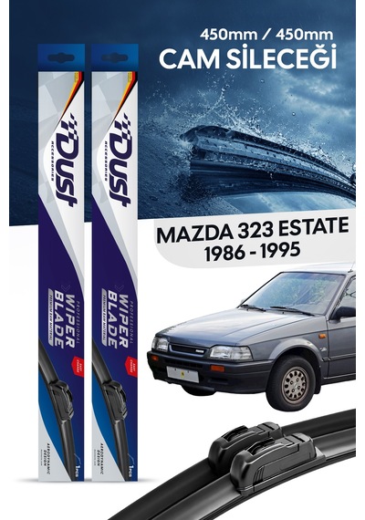 Mazda 323 Estate Silecek Takımı 1986-1995 Uyumlu 450mm/450mm