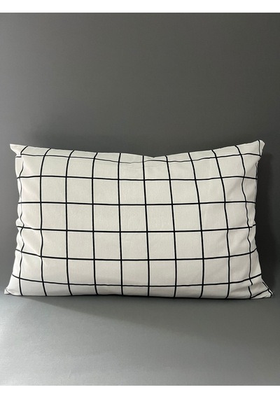 Pamuklu 2 Adet 50x70 Cm Fermuarlı Yastık Kılıfı