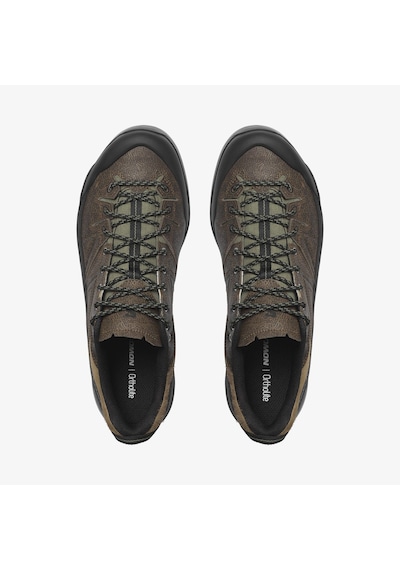 Salomon X-alp Low Dıstressed Leather Unisex Sneaker Dark Earth L47822700 Kahverengi