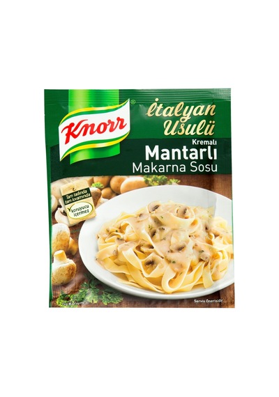 Knorr Makarna Sos 35g Kremalı - Pratik Ve Lezzetli - 8 Adet Tarı