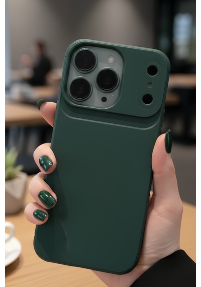 Apple Uyumlu iPhone 17 Pro Kılıf Kamera Korumalı Darbe Emici Karbon Fiber Desenli Kapak