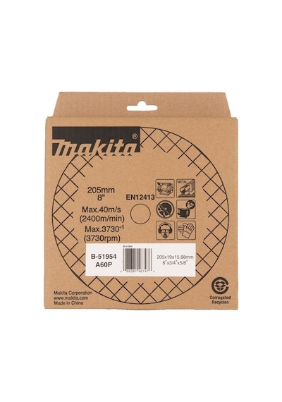 Makita B 51954 Zımpara Motor Taşı 205 Mm 60 Kum Makita Gb801