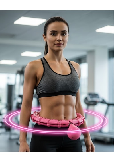 Masajlı Akıllı Hula Hoop Ayarlanabilir Semeglbl - 64 Fitness Çemberi