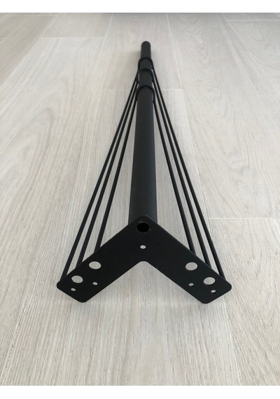 METAL,VENÜS 71*12*12 CM SİYAH, MASA, DRESUAR AYAĞI ( 4 ADET)