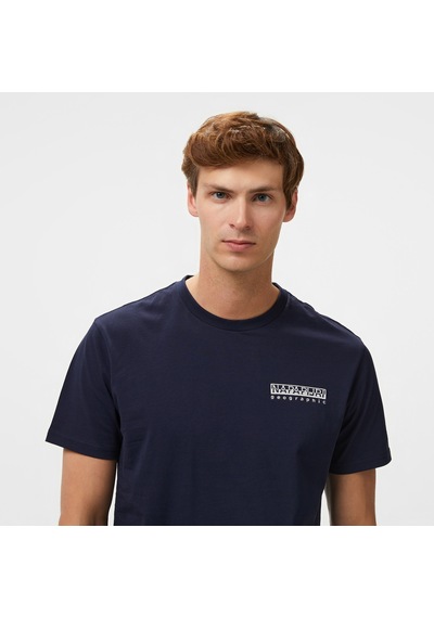 Napapıjrı Napapijri S-vignoni Back Ss Erkek Lacivert T-shirt