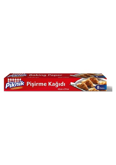 Piknik Gıda Ambalaj Pişirme Kağıdı 8 Metre 1409