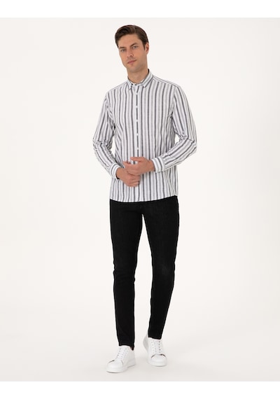 Pierre Cardin Erkek Siyah Gömlek Desenli 50312269-vr046 Siyah Pierre Cardin Erkek Siyah Gömlek Desenli 50312269-vr046 Siyah
