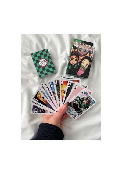 Anime Demon Slayer İskambil Poker Kartı