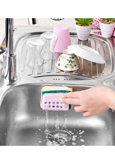 Lavabo Kenarı Sünger Matik Çok Renkli 30 X 50 Diğer
