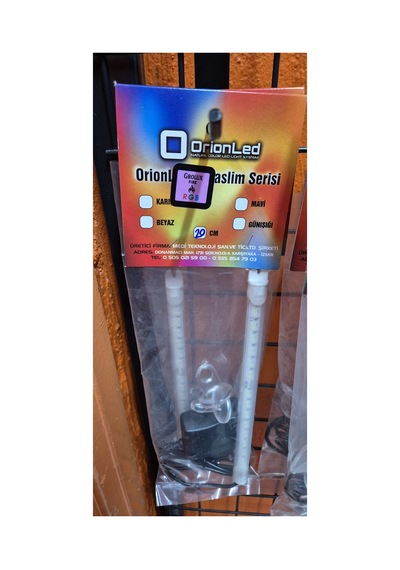 Orion Led Aqua Slim 20 Cm Ateş Kırmızısı 3w