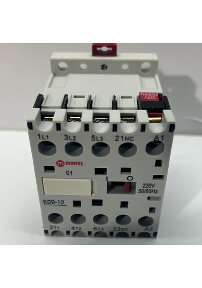 Makel 12 Amper 3p Mini Kontaktör 220v Ac 1nc 68000028