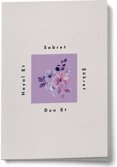 Dua Et Mini Defter Çok Renkli
