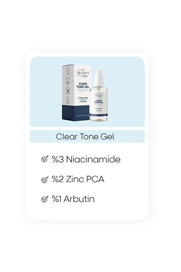 The Best's Care Aydınlatıcı Etkili Yağlanma Karşıtı Yüz Temizleme Jeli 200 ML