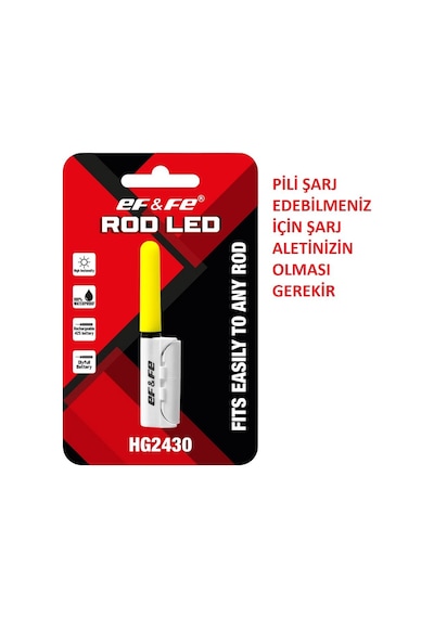 Effe Hg2430 Led Olta Fosforu Şarjlı Yeşil