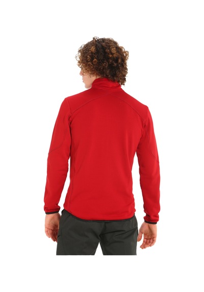 Slam Actıve Mıd Weıght Grıd Fleece W15 Kırmızı