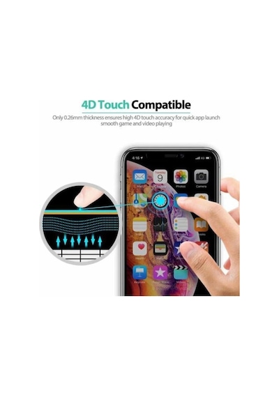 Ringke Apple iPhone Uyumlu 12 Pro Max Hayalet Ekran Gizli Tam Kaplayan Kırılma