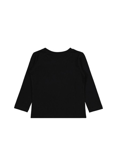 Civil Girls Basic 2-5 Yaş Sweatshirt - Siyah Siyah-siyah