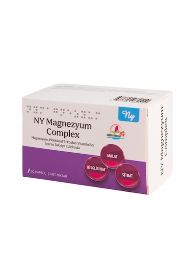 Ny Magnezyum Complex 60 Kapsül