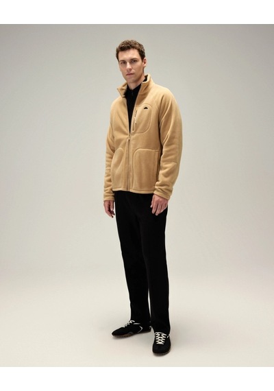 Ellesse 6wm1024-bg Erkek Fermuarlı Polar Ceket Bej
