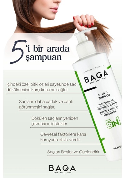 5 In 1 Arada Şampuan