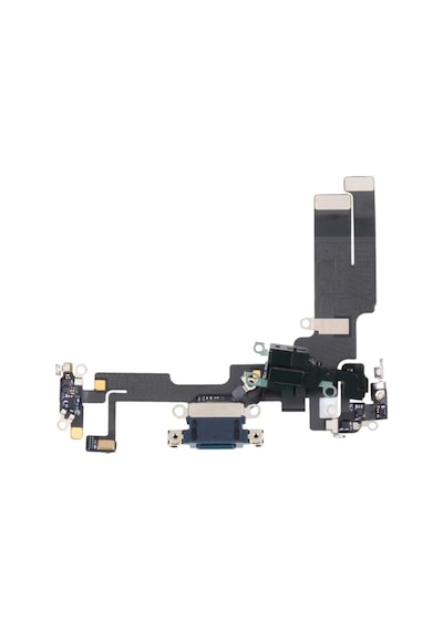 Teknonet Apple Uyumlu iPhone 14 Filmli Şarj Soketi - Mavi -