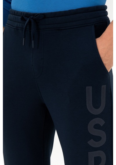 U.S. Polo Assn. Beli Lastikli Örme Pantolon 1926992 Lacivert