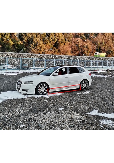 A3 8p Sportback Marşpiyel - Boyasız - Fiberglass