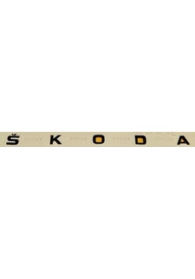 Skoda Uyumlu Skoda Siyah Yazı Kodiaq
