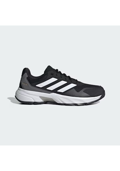 Adidas If0458 Courtjam Control 3 M Erkek Spor Ayakkabı Siyah Beyaz Siyah - Beyaz